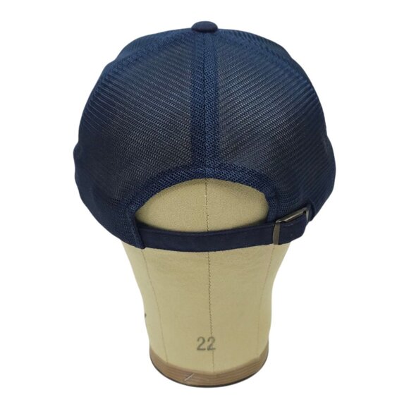 Mississippi Magnolia State Mesh Back Tuck Strap Cap Trucker Embroidered Logo Hat - Picture 4 of 14